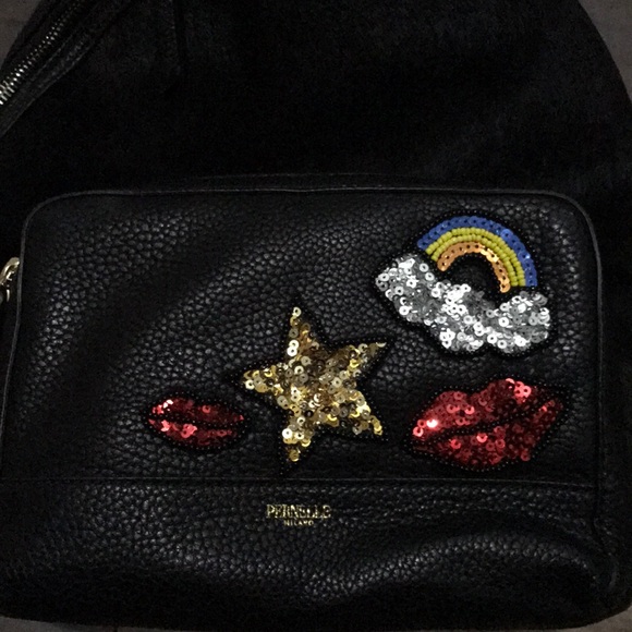 Gorgeous leather and short-hair mini backpack 💋 - Picture 3 of 3